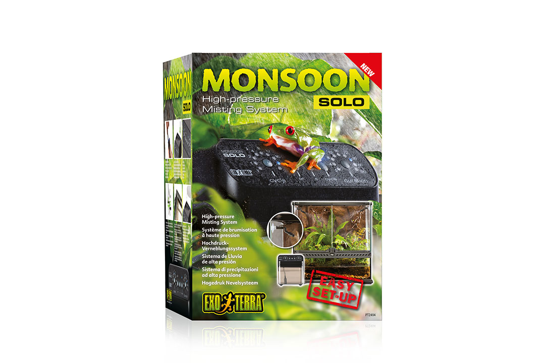 Система осадков для террариумов Exo Terra Monsoon Solo II 1,5 л, 1 форсунка